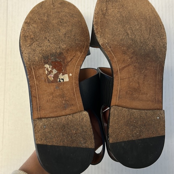 Givenchy leather chain trim sandals - Picture 4 of 7